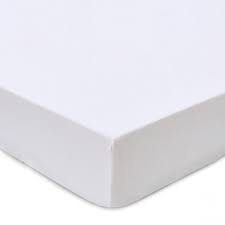 Plain Dyed White Microfibre Fitted Sheets