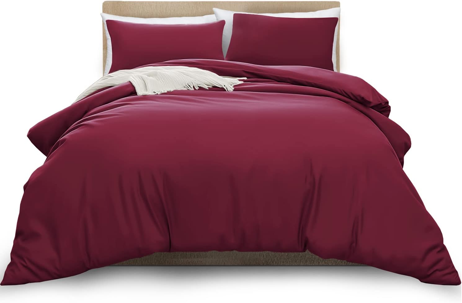 Plain Dyed Coloured Microfibre Duvet Sets