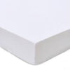 White Microfibre Fitted Sheets